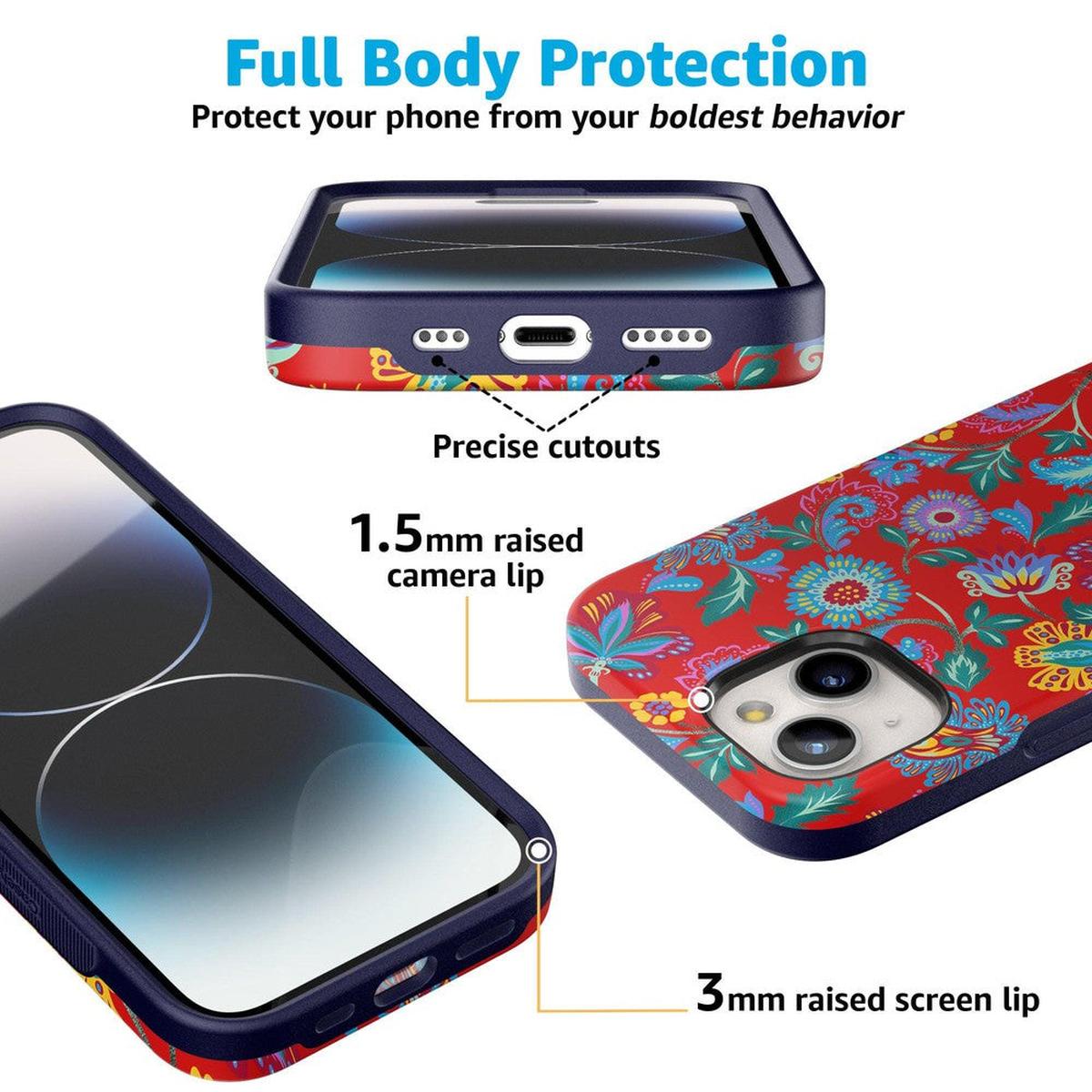 Painted Flowers | Frida Kahlo Floral Case