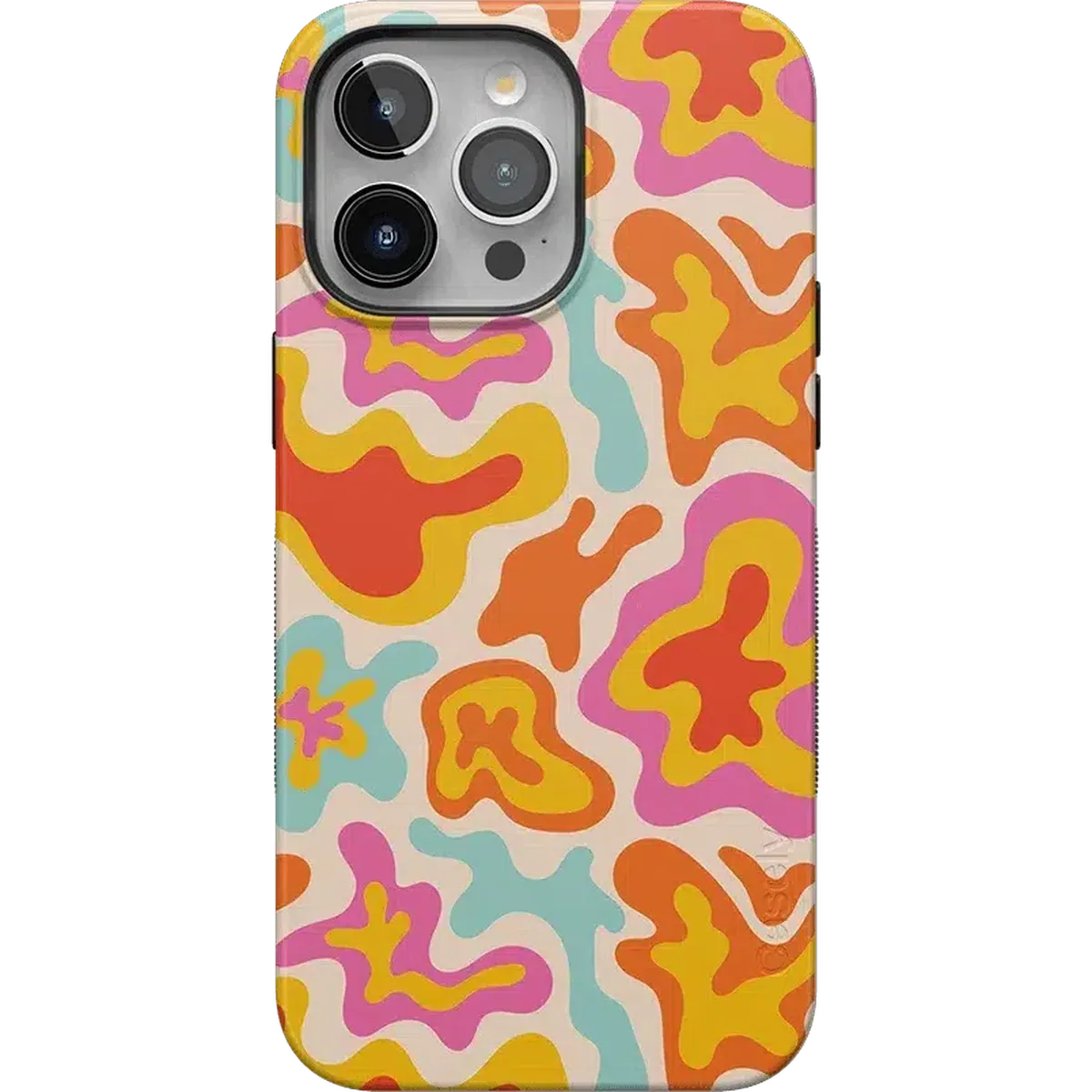 Tropical Color Splash | Abstract Retro Case