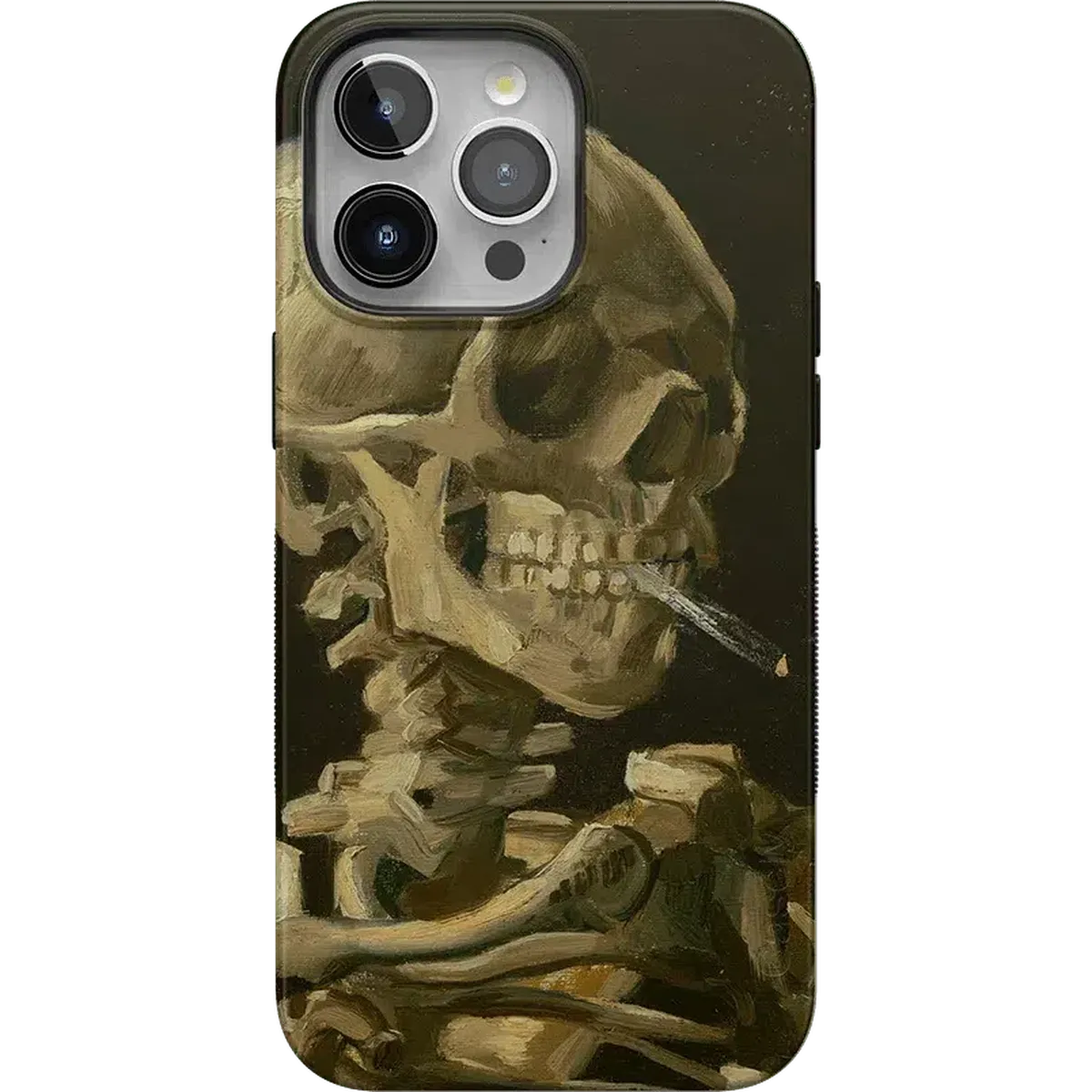 Van Gogh | Head of a Skeleton with a Burning Cigarette Phone Case
