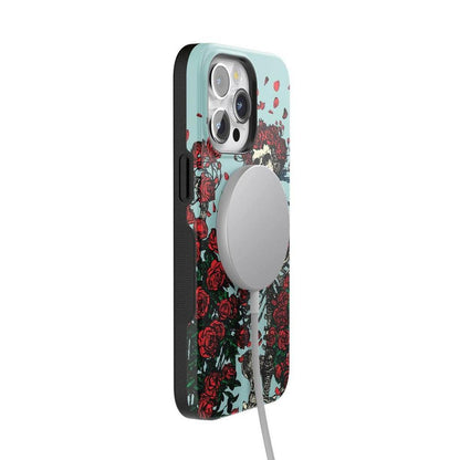 Forever Grateful | Grateful Dead Skeleton Floral Case