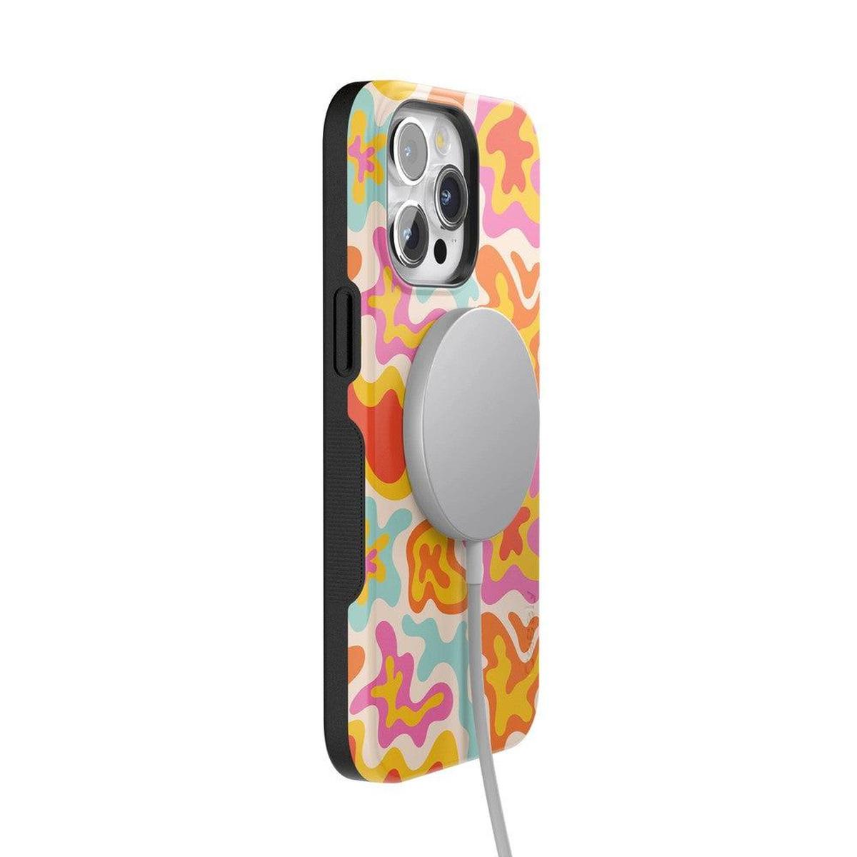 Tropical Color Splash | Abstract Retro Case