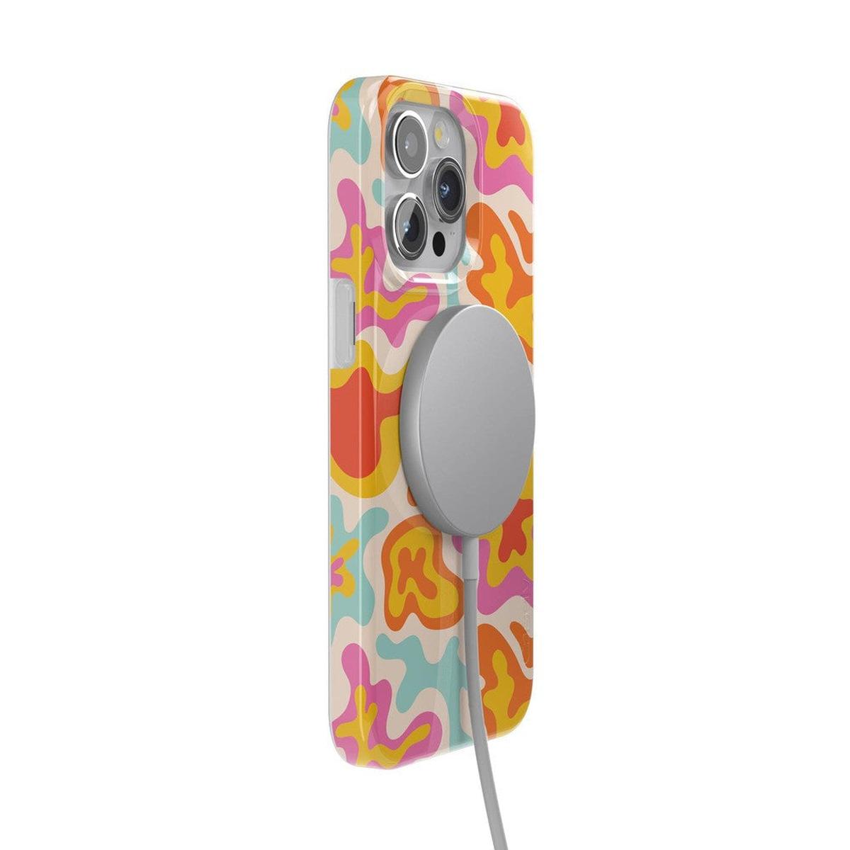 Tropical Color Splash | Abstract Retro Case