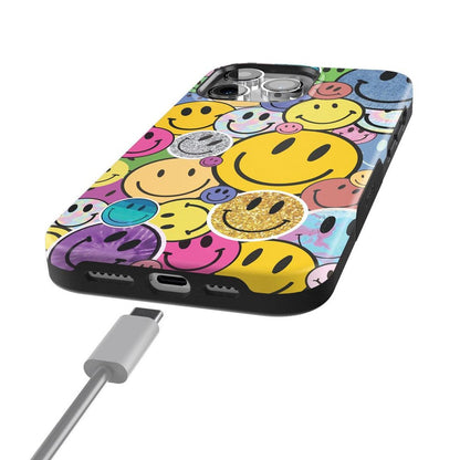 All Smiles | Smiley Face Sticker Case