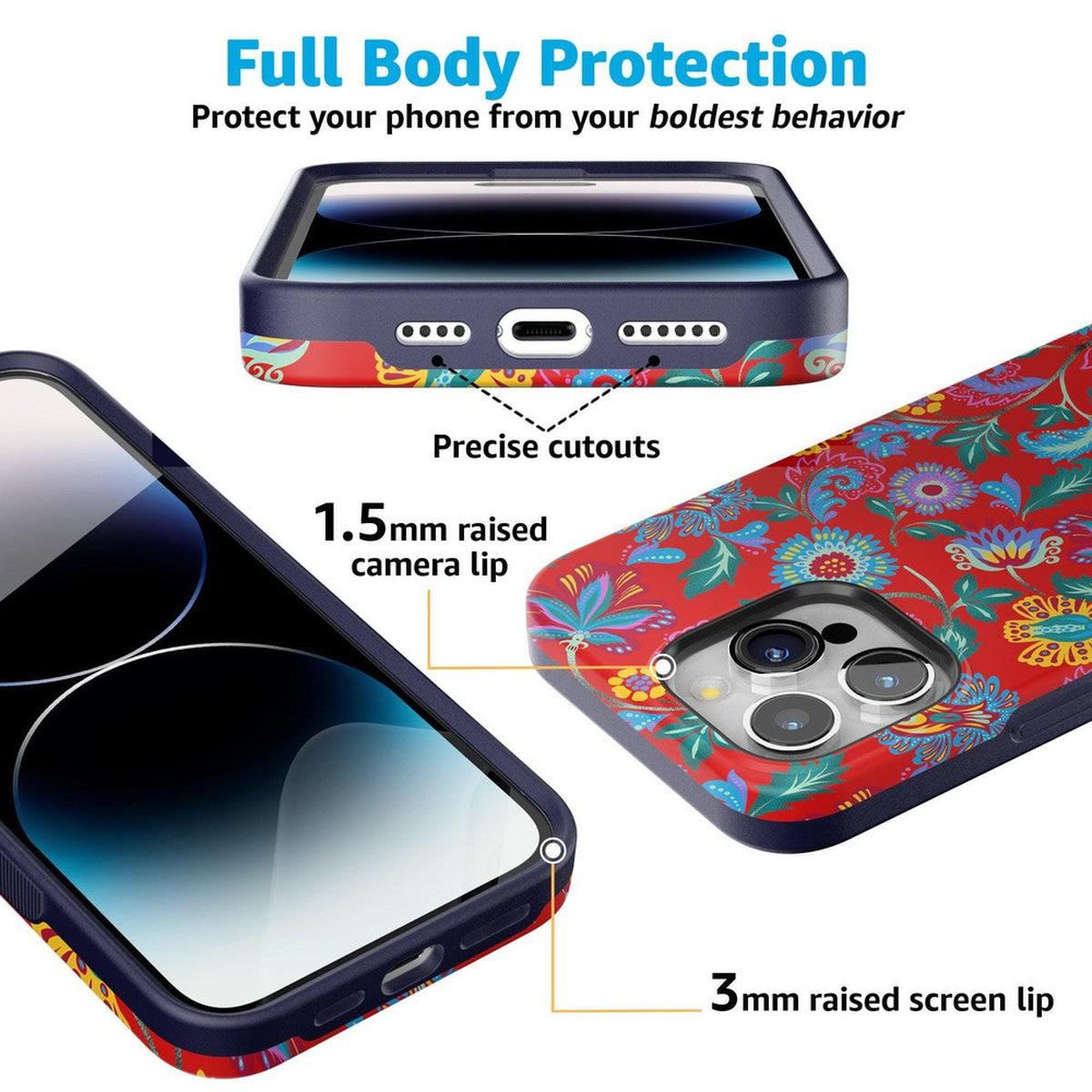 Painted Flowers | Frida Kahlo Floral Case