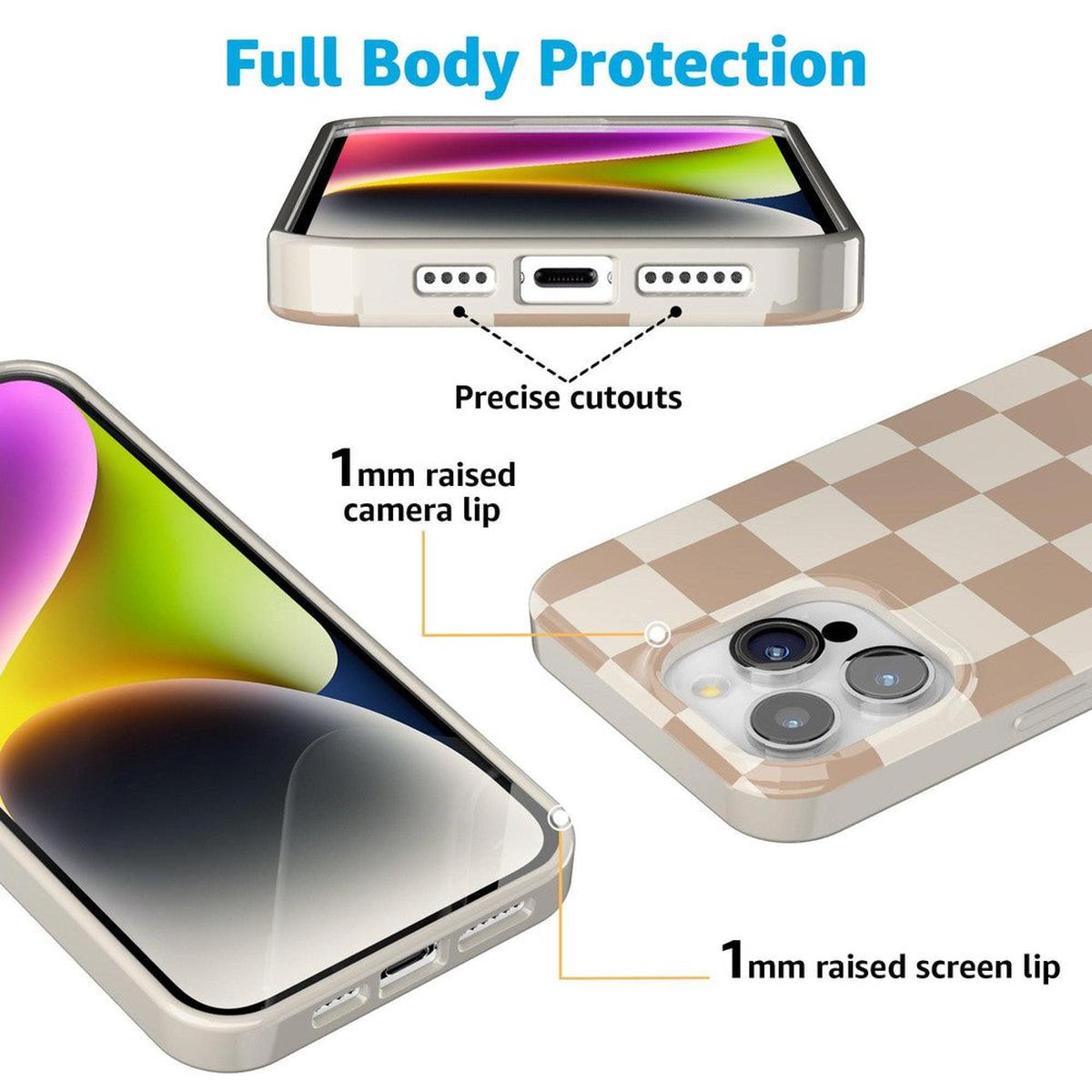 Fit Check | Neutral Checkerboard Case