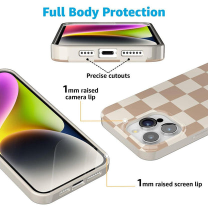 Fit Check | Neutral Checkerboard Case