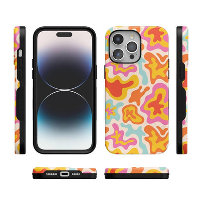 Tropical Color Splash | Abstract Retro Case