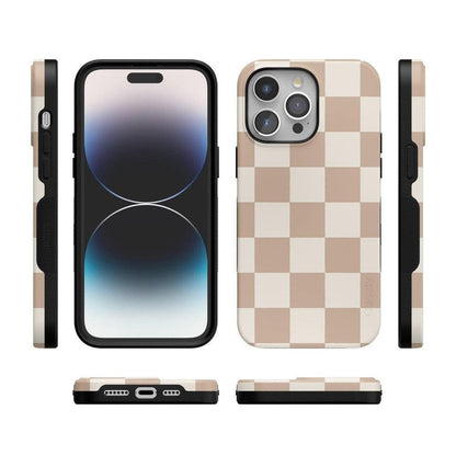 Fit Check | Neutral Checkerboard Case