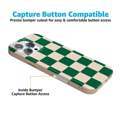 Fit Check | Green Checkerboard Case