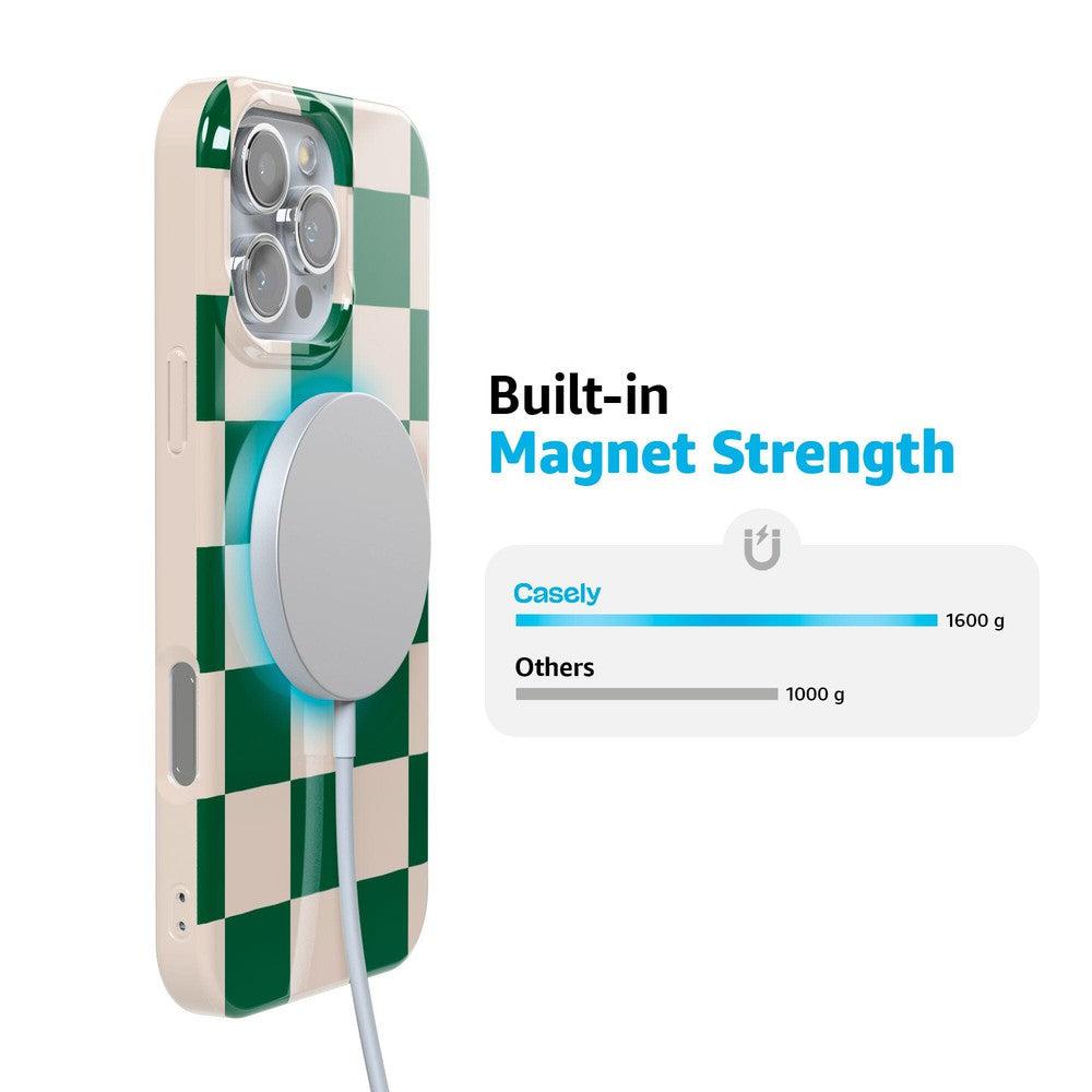 Fit Check | Green Checkerboard Case