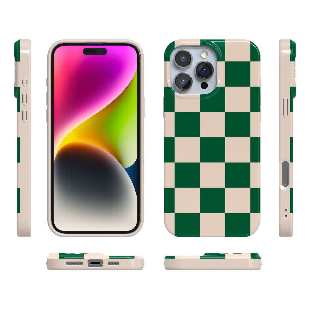 Fit Check | Green Checkerboard Case