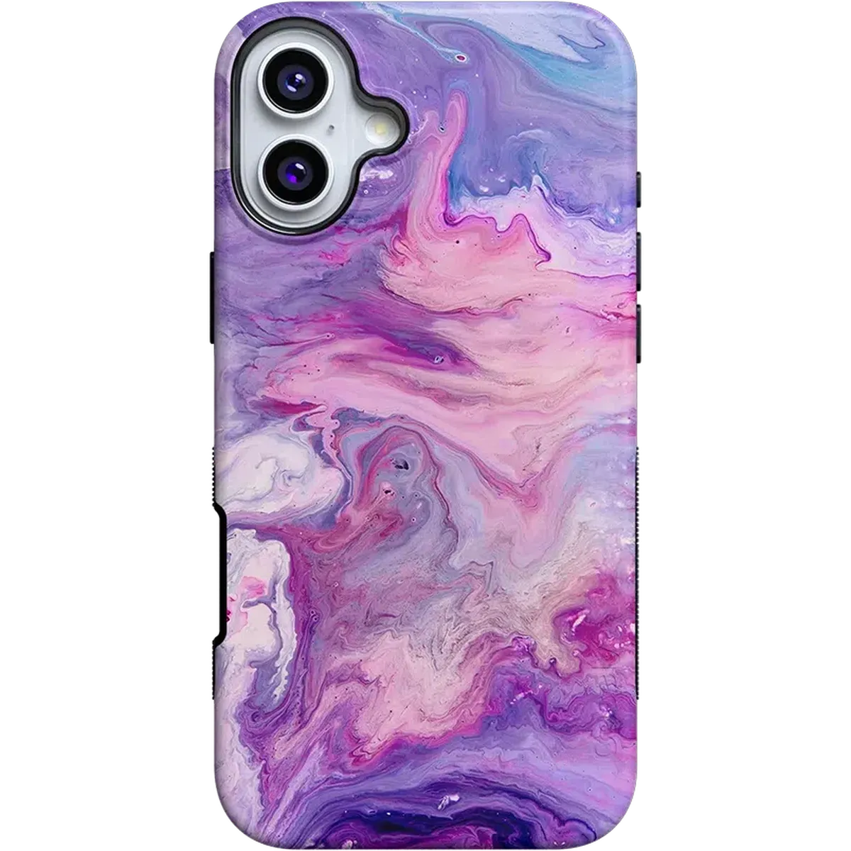Tie Dying Over You | Purple Marble iPhone Case