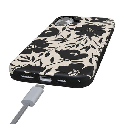 Dark Fantasy | Contrast Floral Case