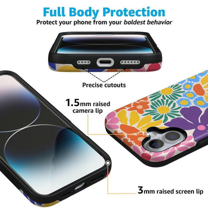 Flower Patch | Multi-Color Floral Case