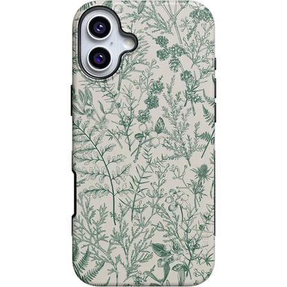 Sage Garden | Green Floral Case