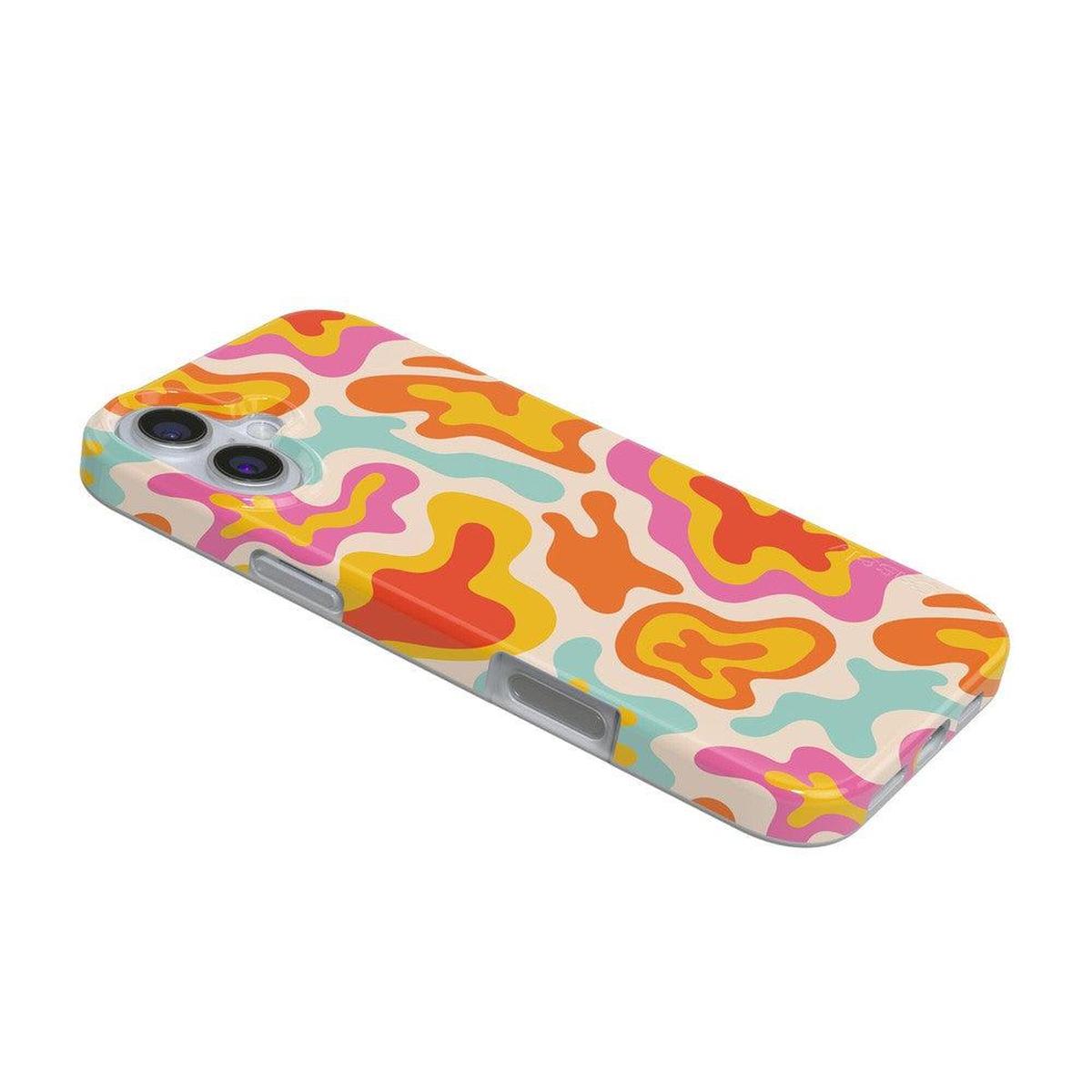 Tropical Color Splash | Abstract Retro Case