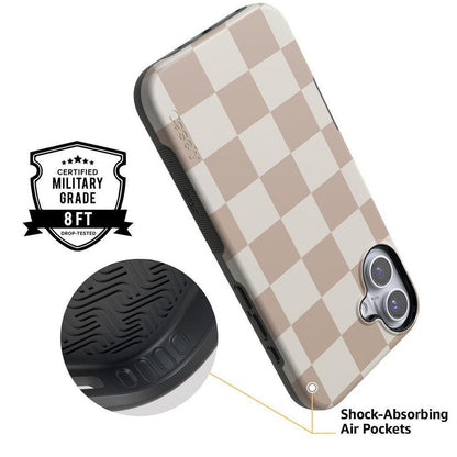 Fit Check | Neutral Checkerboard Case