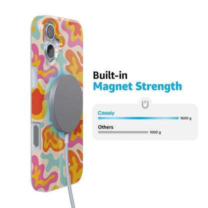 Tropical Color Splash | Abstract Retro Case