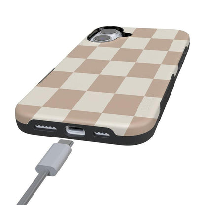 Fit Check | Neutral Checkerboard Case