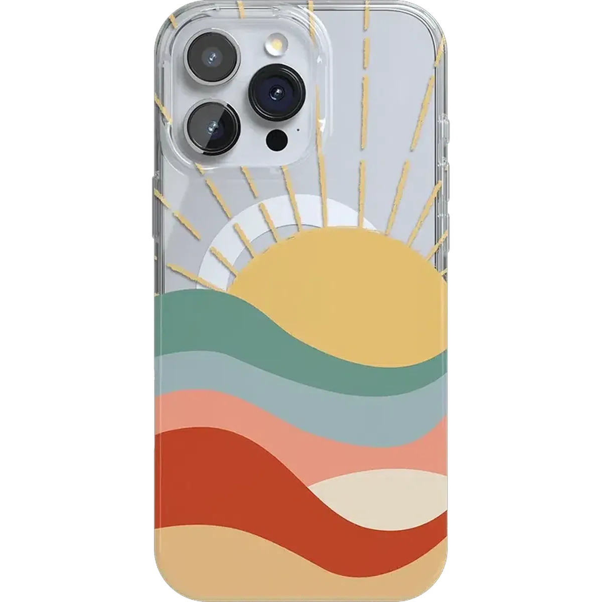 Here Comes the Sun | Colorblock Sunset Case