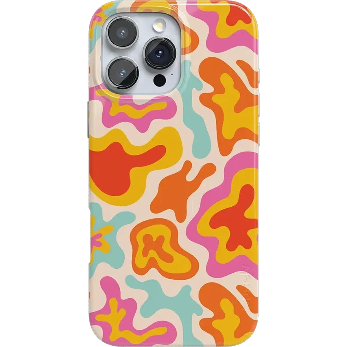 Tropical Color Splash | Abstract Retro Case