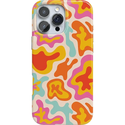 Tropical Color Splash | Abstract Retro Case
