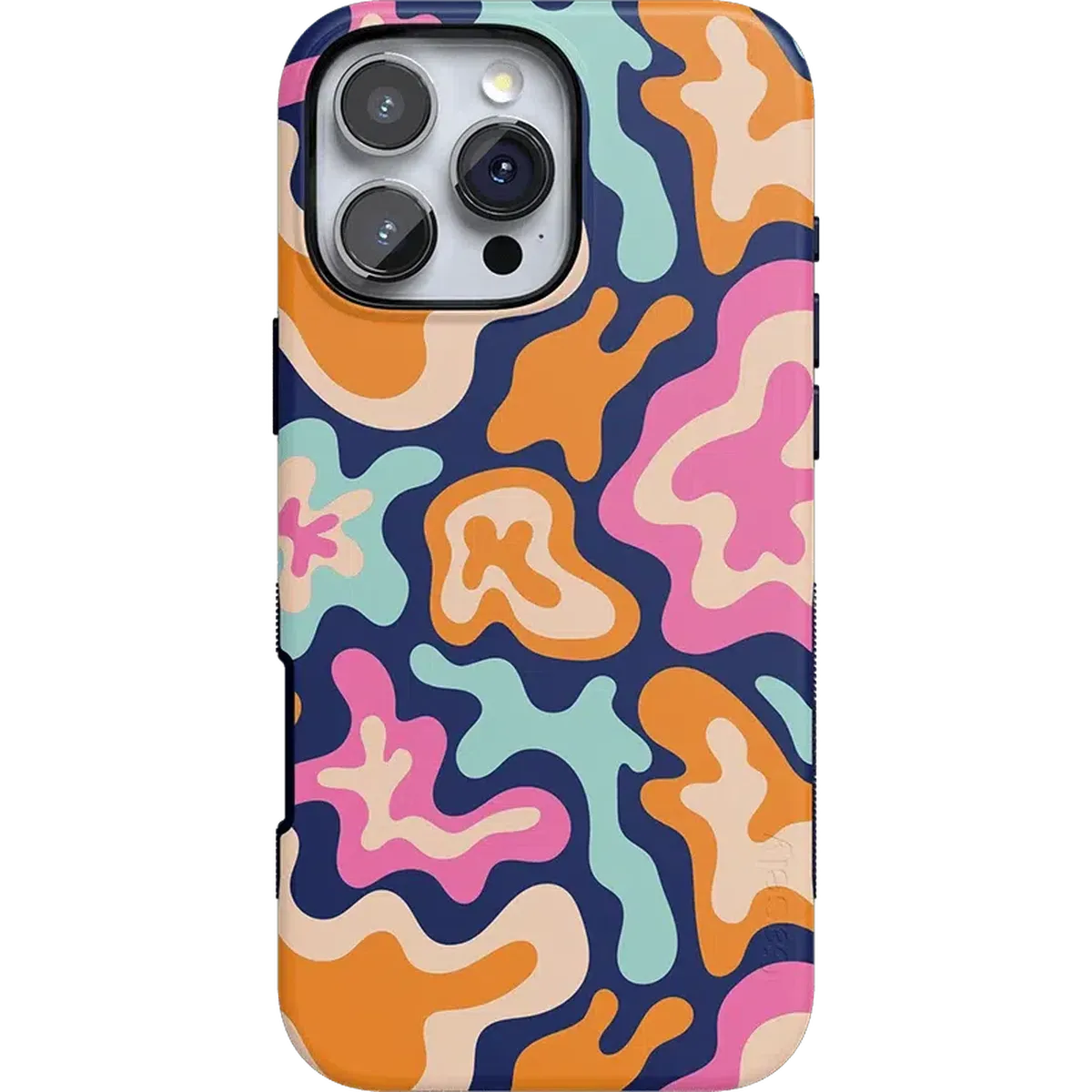 Midnight Color Splash | Abstract Retro Case
