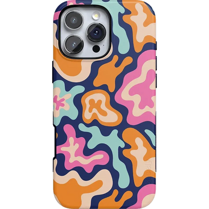 Midnight Color Splash | Abstract Retro Case