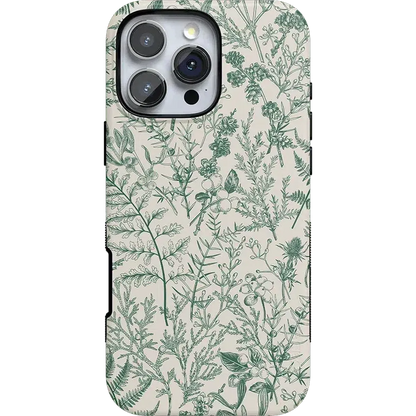 Sage Garden | Green Floral Case
