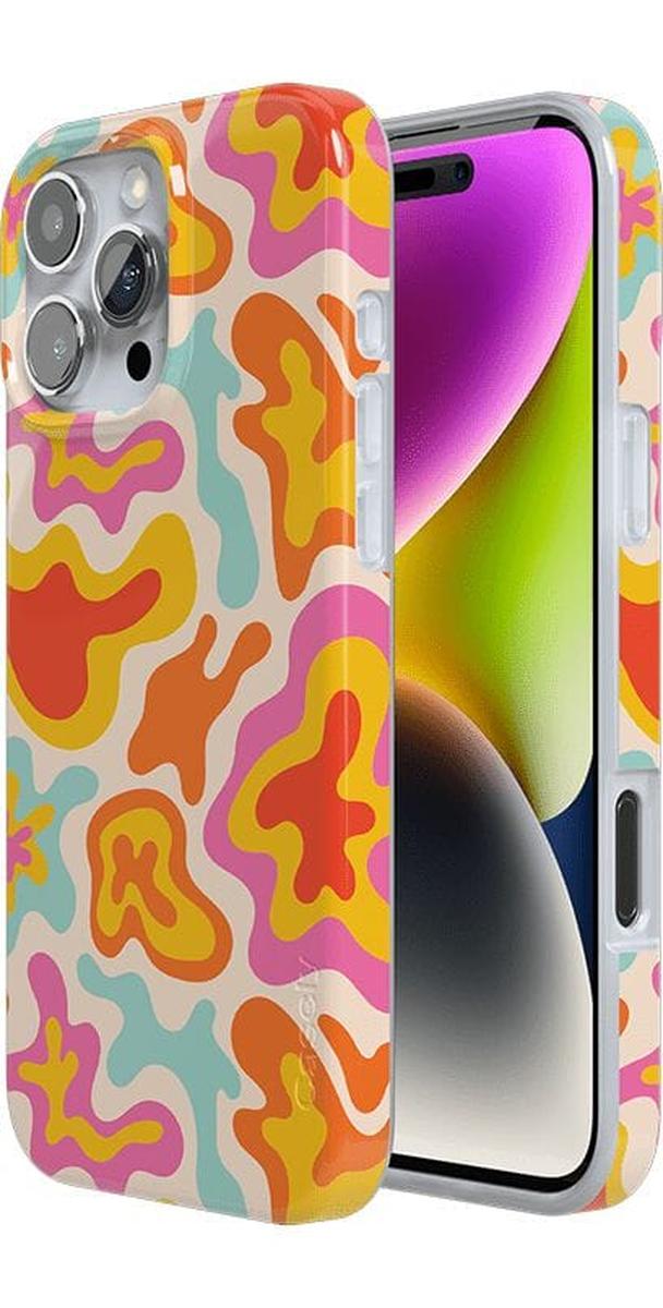 Tropical Color Splash | Abstract Retro Case