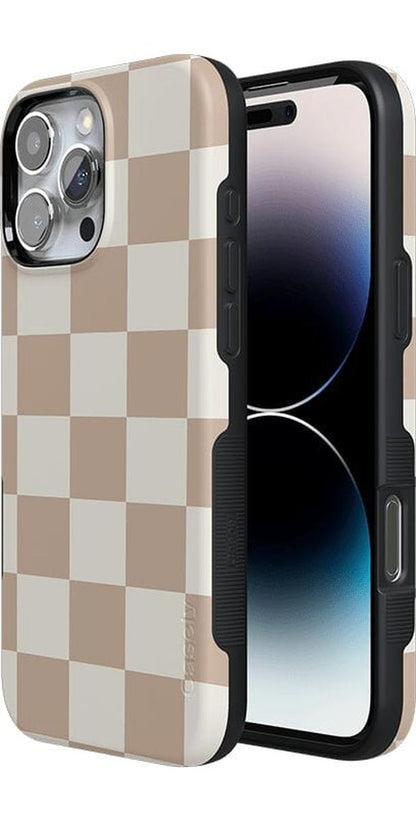 Fit Check | Neutral Checkerboard Case