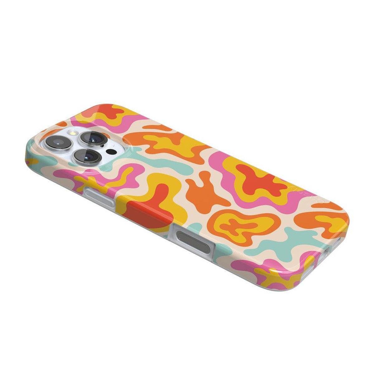 Tropical Color Splash | Abstract Retro Case