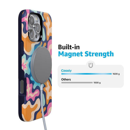 Midnight Color Splash | Abstract Retro Case