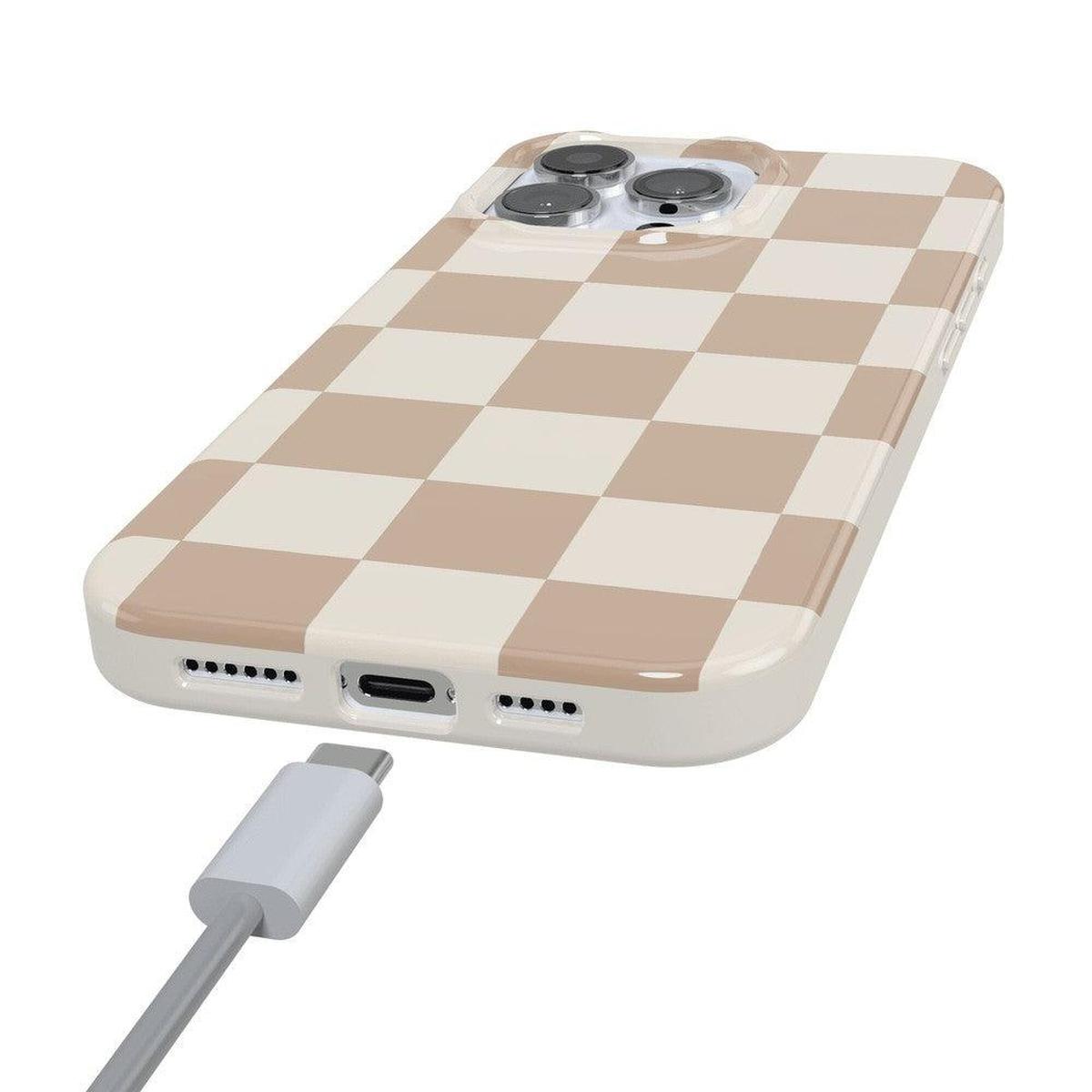 Fit Check | Neutral Checkerboard Case