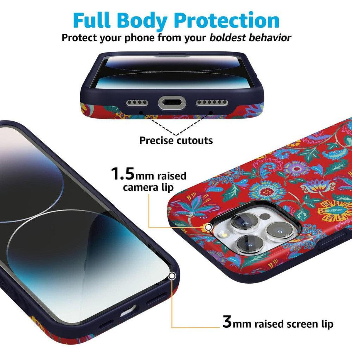 Painted Flowers | Frida Kahlo Floral Case