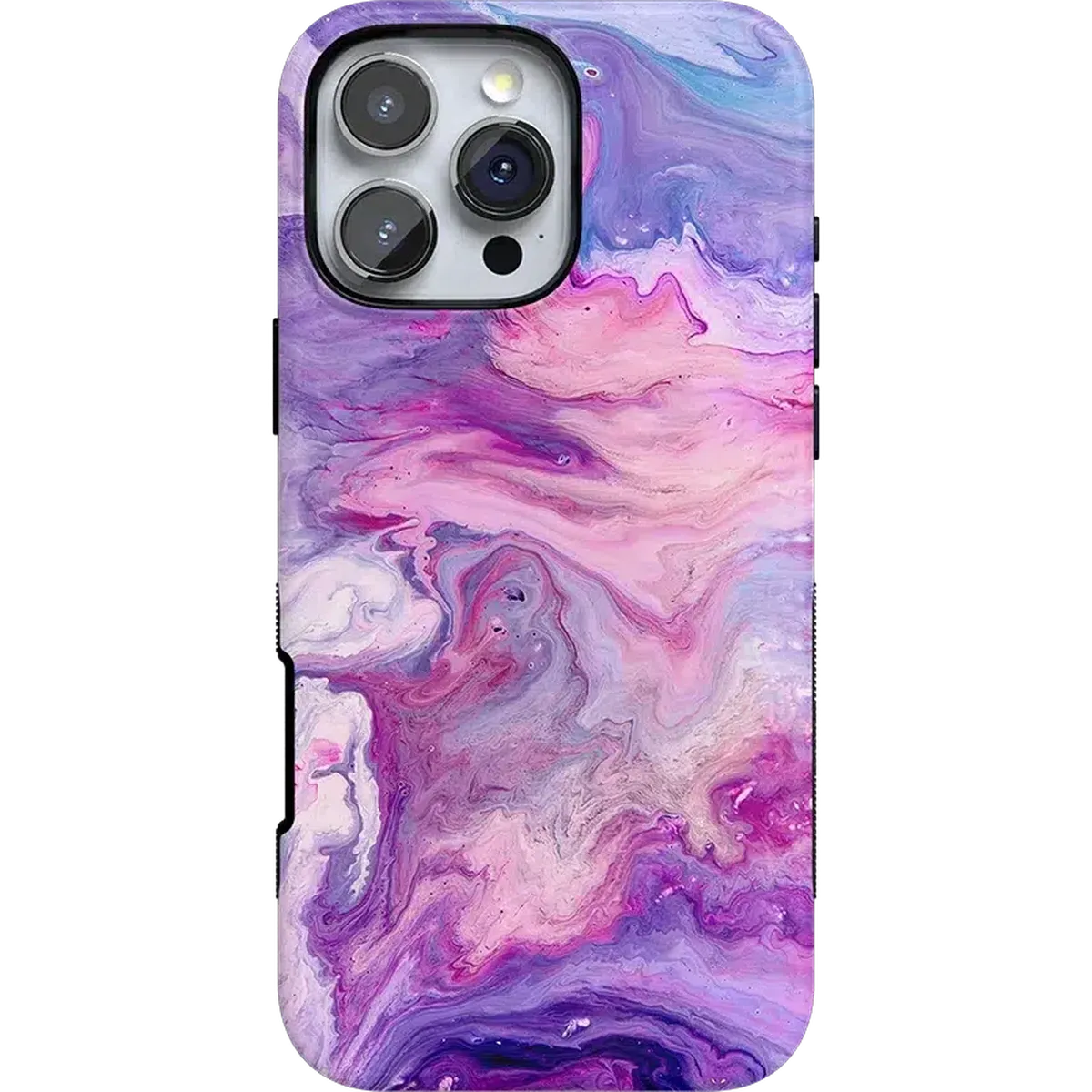 Tie Dying Over You | Purple Marble iPhone Case