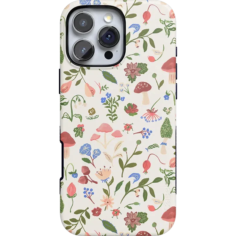 Garden Party | Mushroom Floral Case