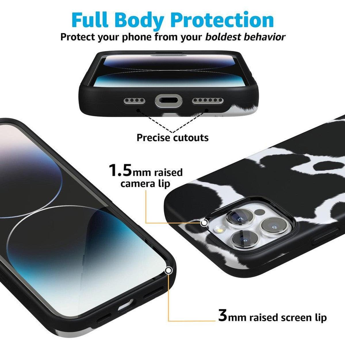 Current MOOd | Cow Print Case