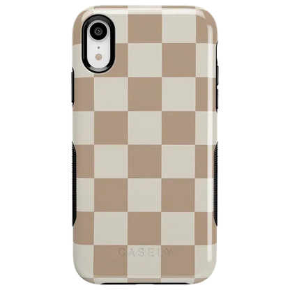 Fit Check | Neutral Checkerboard Case