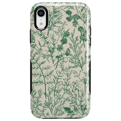 Sage Garden | Green Floral Case