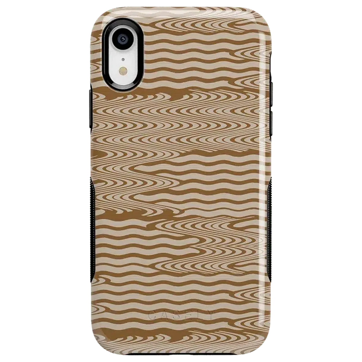 Mocha Ripple | Brown Waves Case