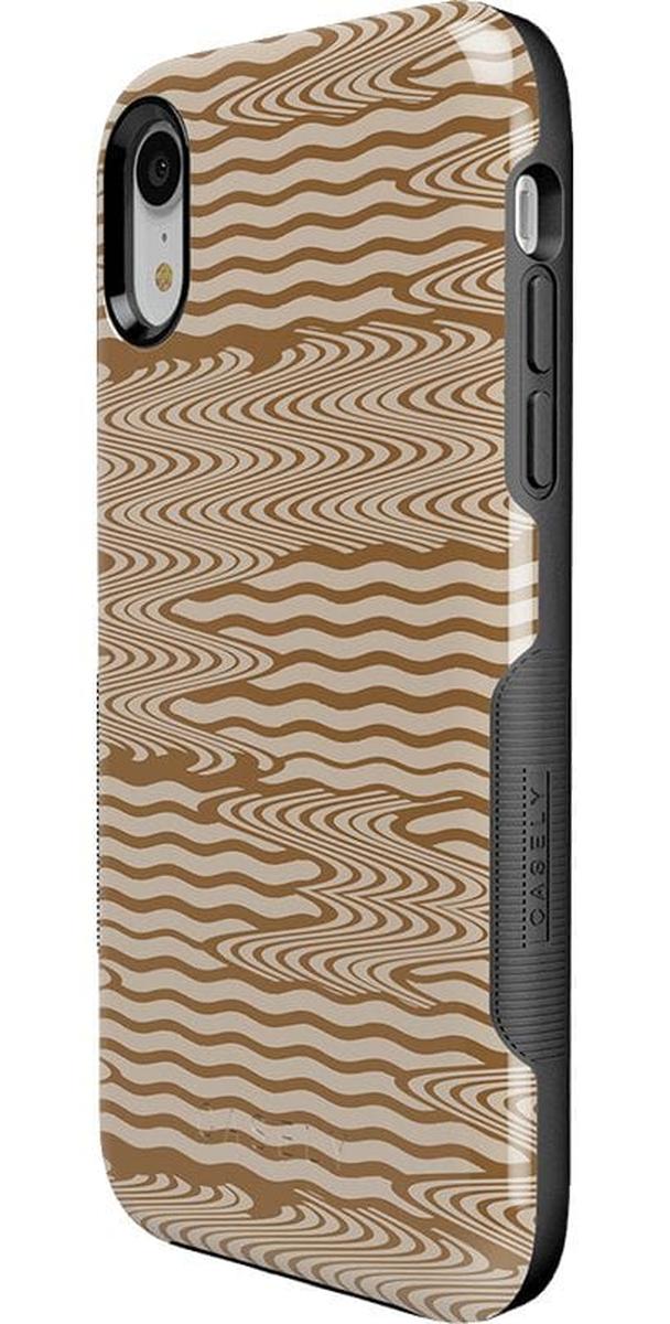 Mocha Ripple | Brown Waves Case
