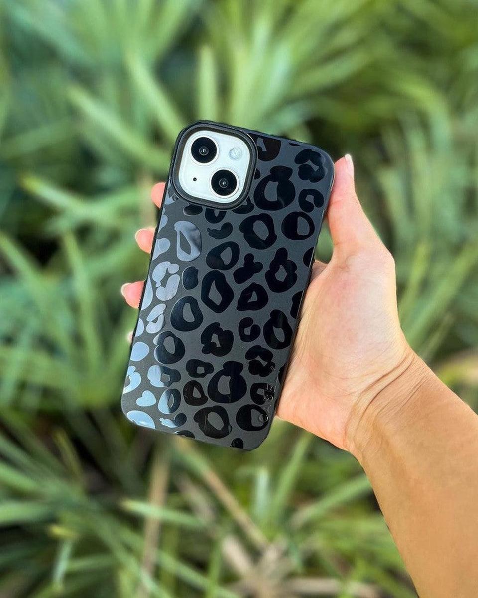 Into the Wild | Black Leopard Case