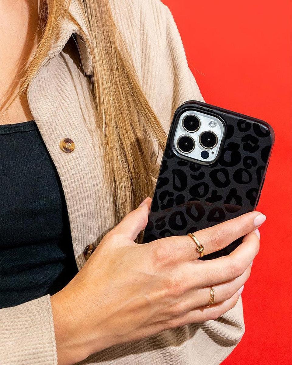 Into the Wild | Black Leopard Case