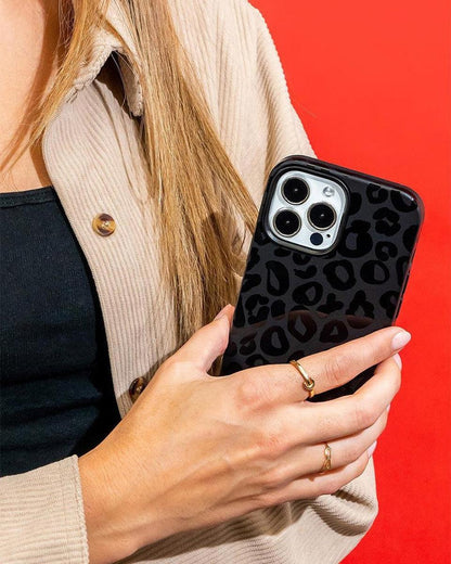 Into the Wild | Black Leopard Case