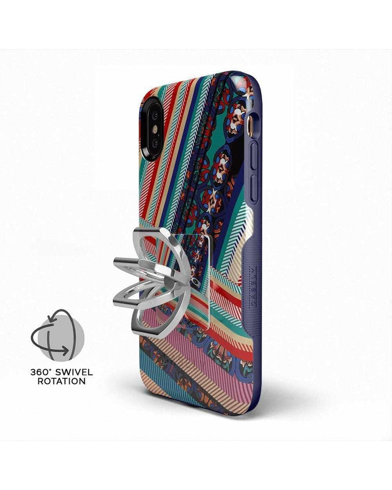 Wearing Layers | Layered Patchwork Phone Ring