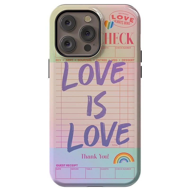 Love is Love | Guest Check Pride Case