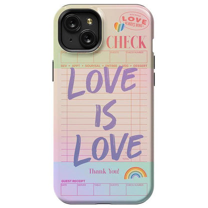 Love is Love | Guest Check Pride Case