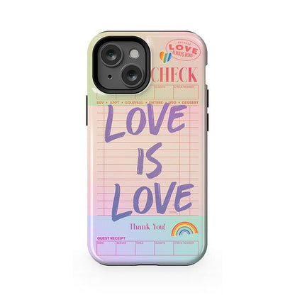 Love is Love | Guest Check Pride Case