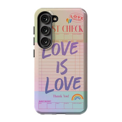 Love is Love | Guest Check Pride Case